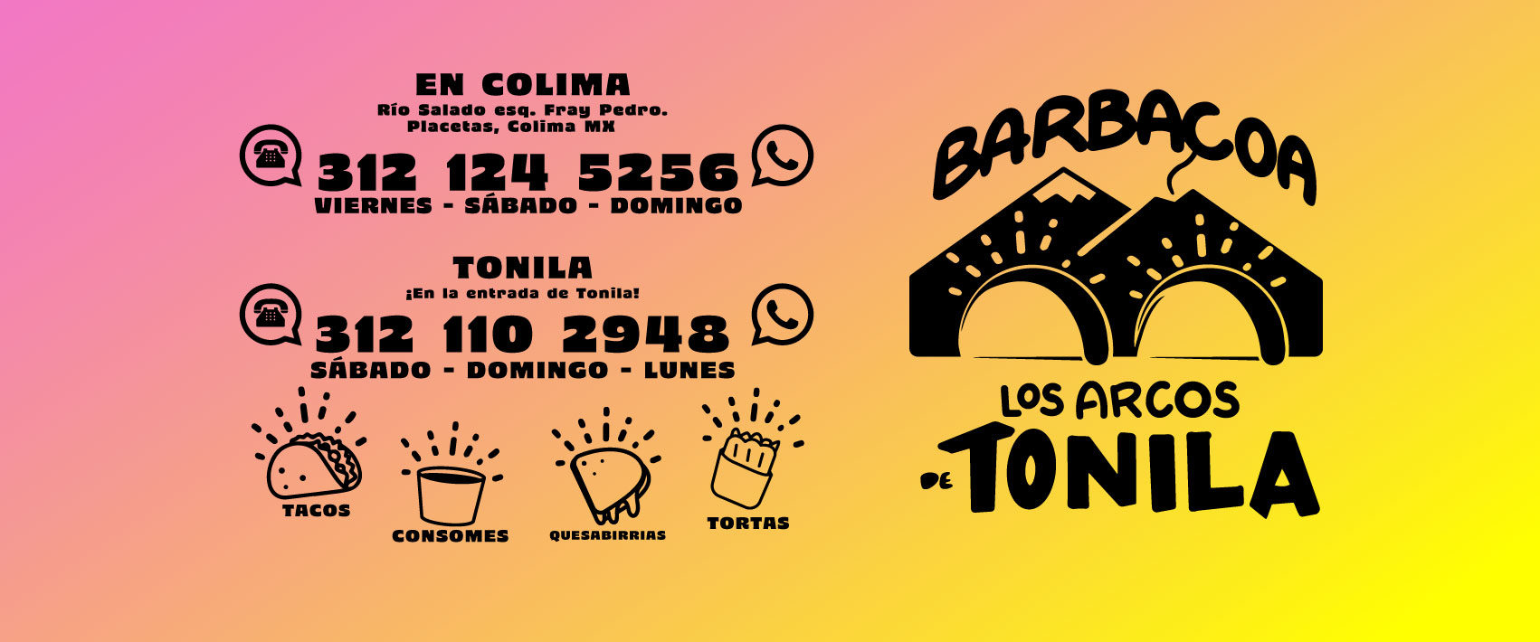 Restaurante de Barbacoa Los Arcos de Tonila